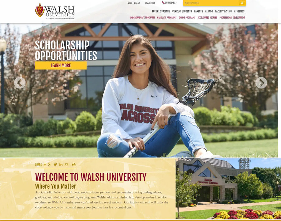 Homepage Walsh