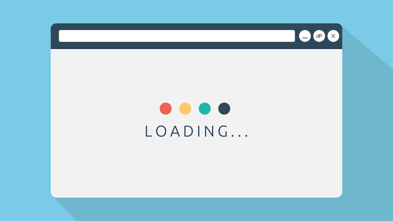 Page loading illustration