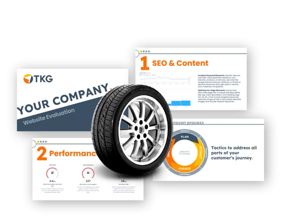Tire Dealers Free Website Evaluation Example
