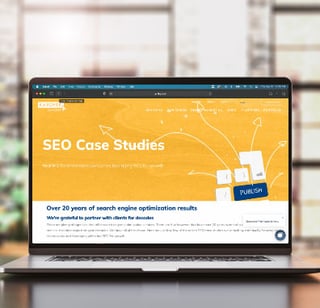 digital marketing case studies screenshot