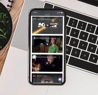 video portfolio screenshot