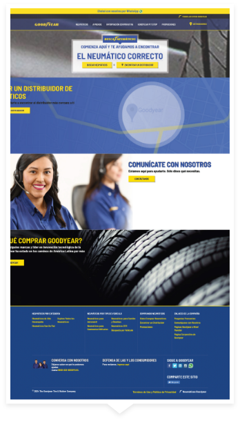TKG enhances Goodyear's global web presence