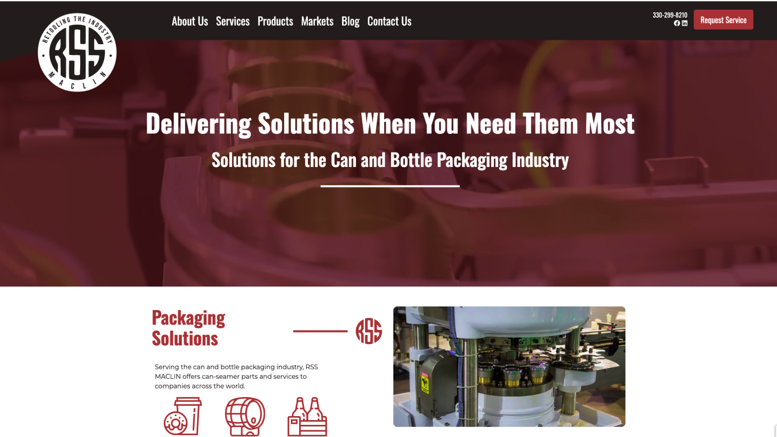 Ohio-based can-seamer support utilized TKG to increase leads and become an industry thought leader
